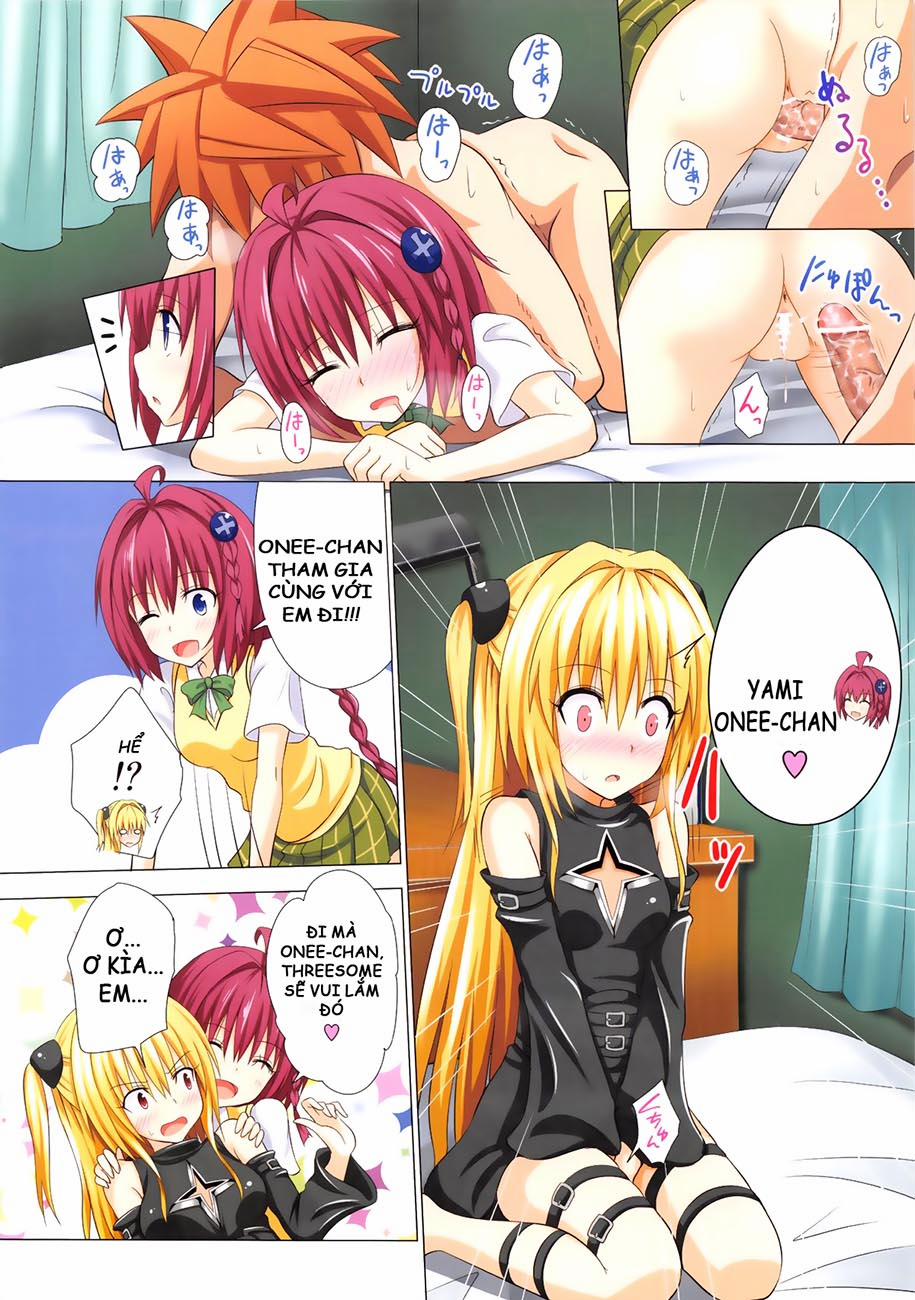 HentaiVN.net - Ảnh 12 - Moshi Rito Darkness (To Love-Ru) [もしリトダークネス] - Chap 3