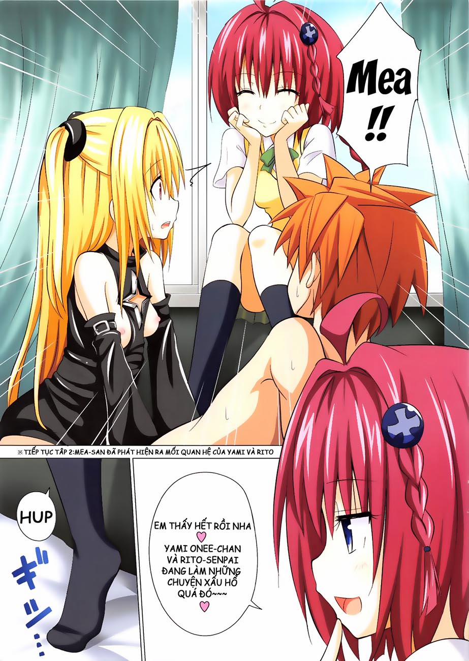 HentaiVN.net - Ảnh 3 - Moshi Rito Darkness (To Love-Ru) [もしリトダークネス] - Chap 3