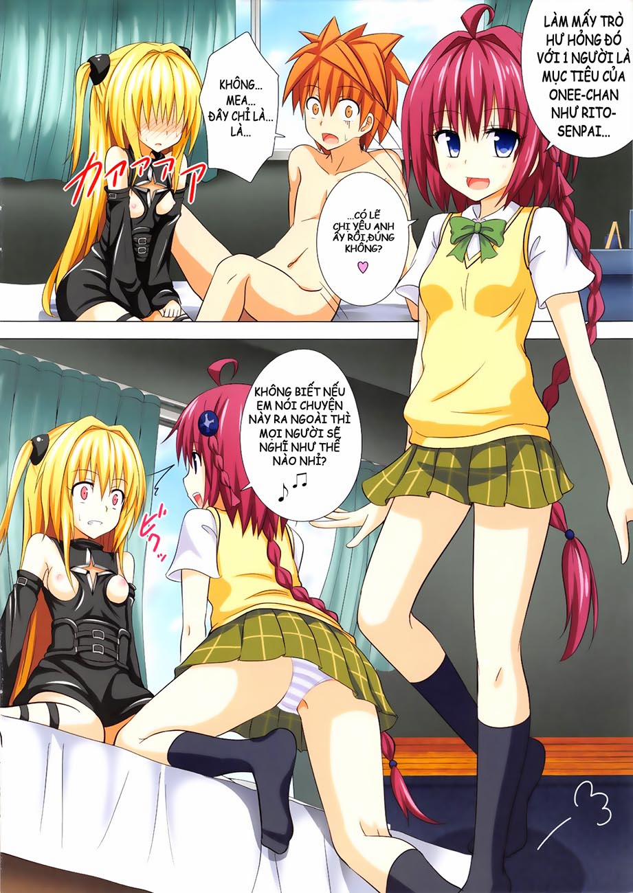 HentaiVN.net - Ảnh 4 - Moshi Rito Darkness (To Love-Ru) [もしリトダークネス] - Chap 3