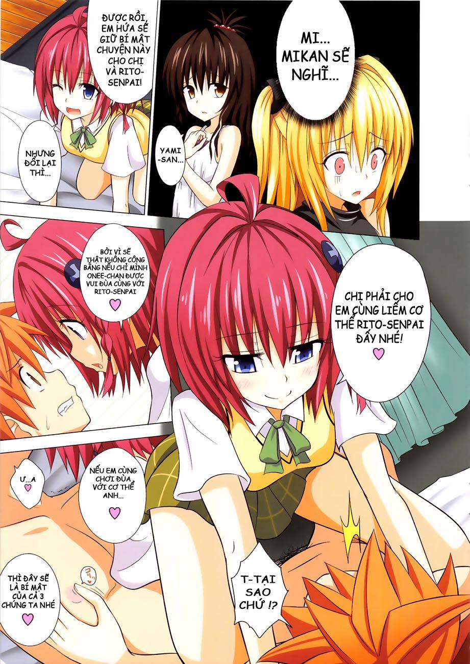 HentaiVN.net - Ảnh 5 - Moshi Rito Darkness (To Love-Ru) [もしリトダークネス] - Chap 3