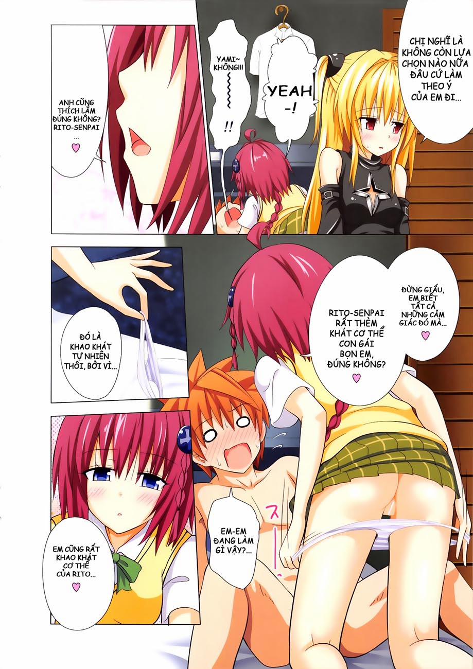 HentaiVN.net - Ảnh 6 - Moshi Rito Darkness (To Love-Ru) [もしリトダークネス] - Chap 3