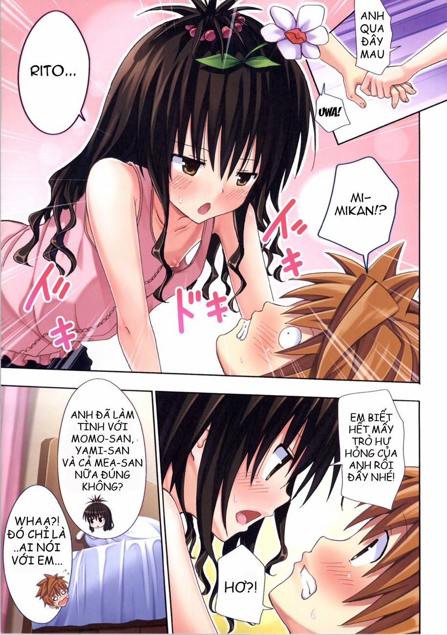 HentaiVN.net - Ảnh 9 - Moshi Rito Darkness (To Love-Ru) [もしリトダークネス] - Chap 4