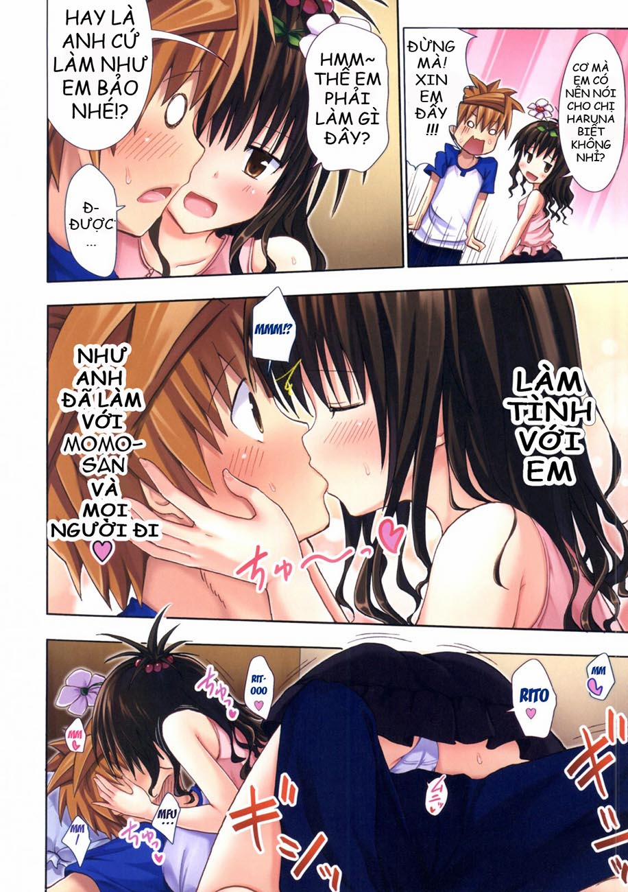 HentaiVN.net - Ảnh 10 - Moshi Rito Darkness (To Love-Ru) [もしリトダークネス] - Chap 4