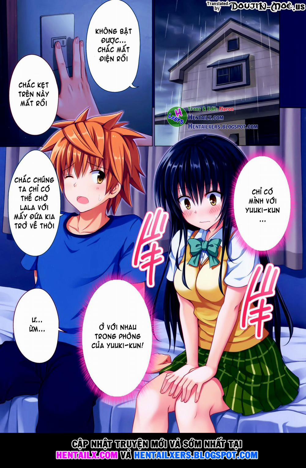HentaiVN.net - Ảnh 4 - Moshi Rito Darkness (To Love-Ru) [もしリトダークネス] - Chap 5