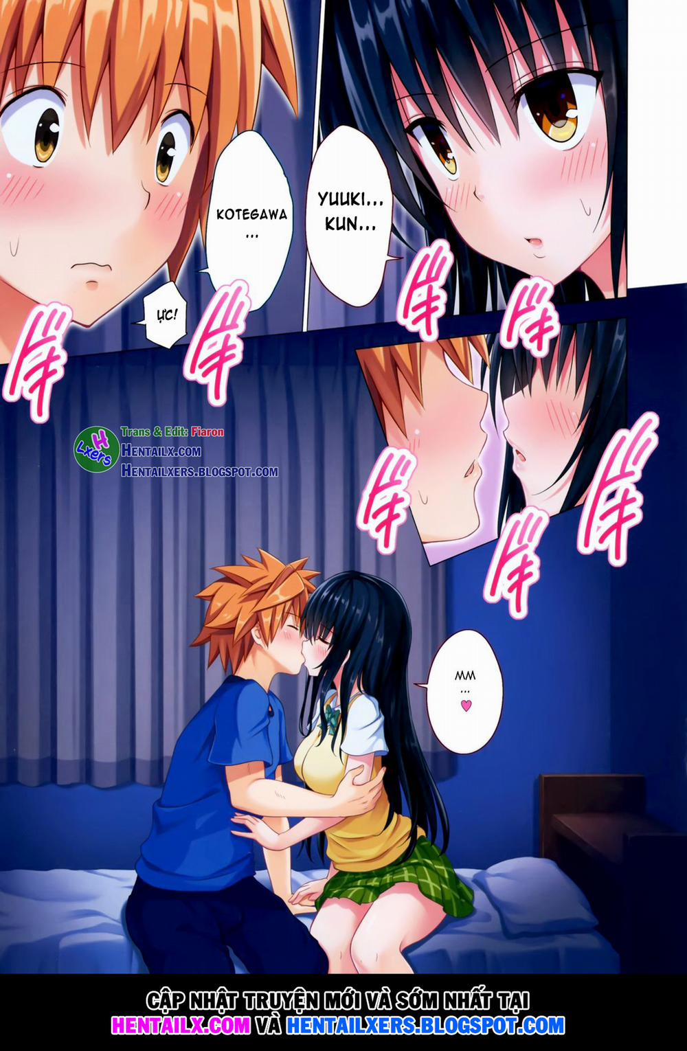 HentaiVN.net - Ảnh 8 - Moshi Rito Darkness (To Love-Ru) [もしリトダークネス] - Chap 5