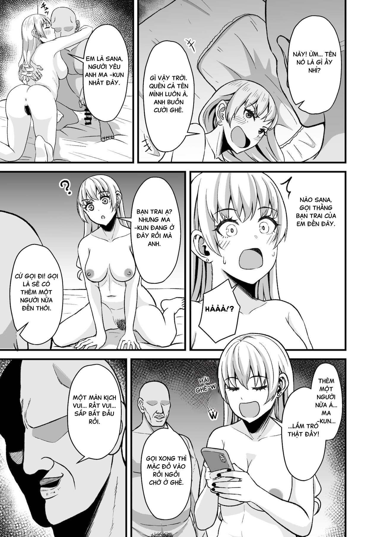 HentaiVN.net - Ảnh 11 - Thử thách thôi miên - Oneshot
