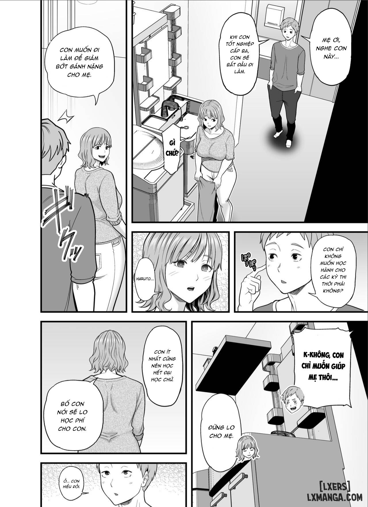 HentaiVN.net - Ảnh 21 - My mother is no longer my woman. - Oneshot.