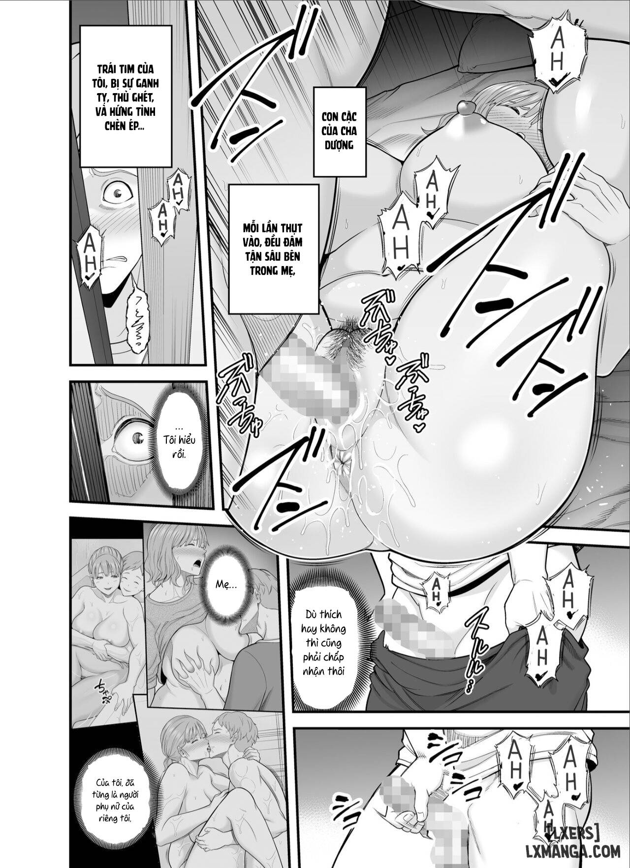 HentaiVN.net - Ảnh 51 - My mother is no longer my woman. - Oneshot.