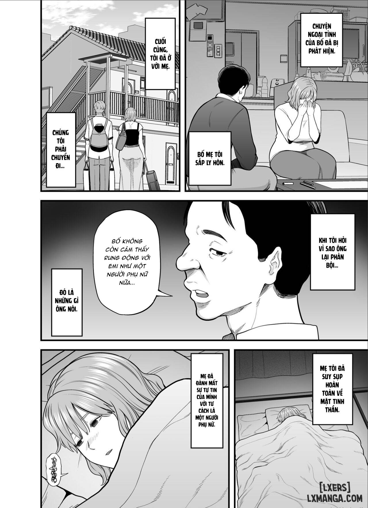 HentaiVN.net - Ảnh 9 - My mother is no longer my woman. - Oneshot.