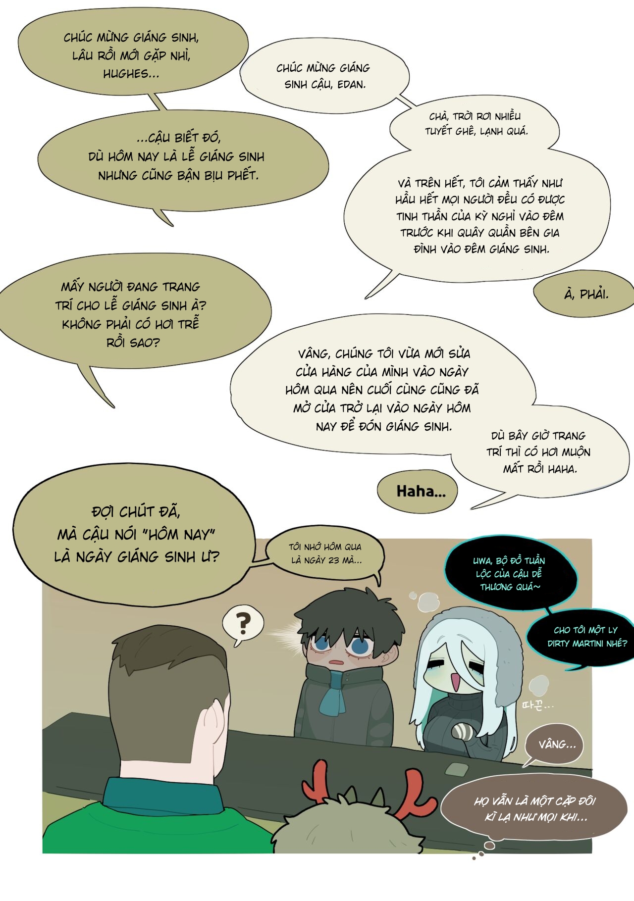 HentaiVN.net - Ảnh 9 - Buổi sáng cùng em rắn. [Good morning Wholesome diligent husband x Lewd sleepy Snake wife] - Bonus 2