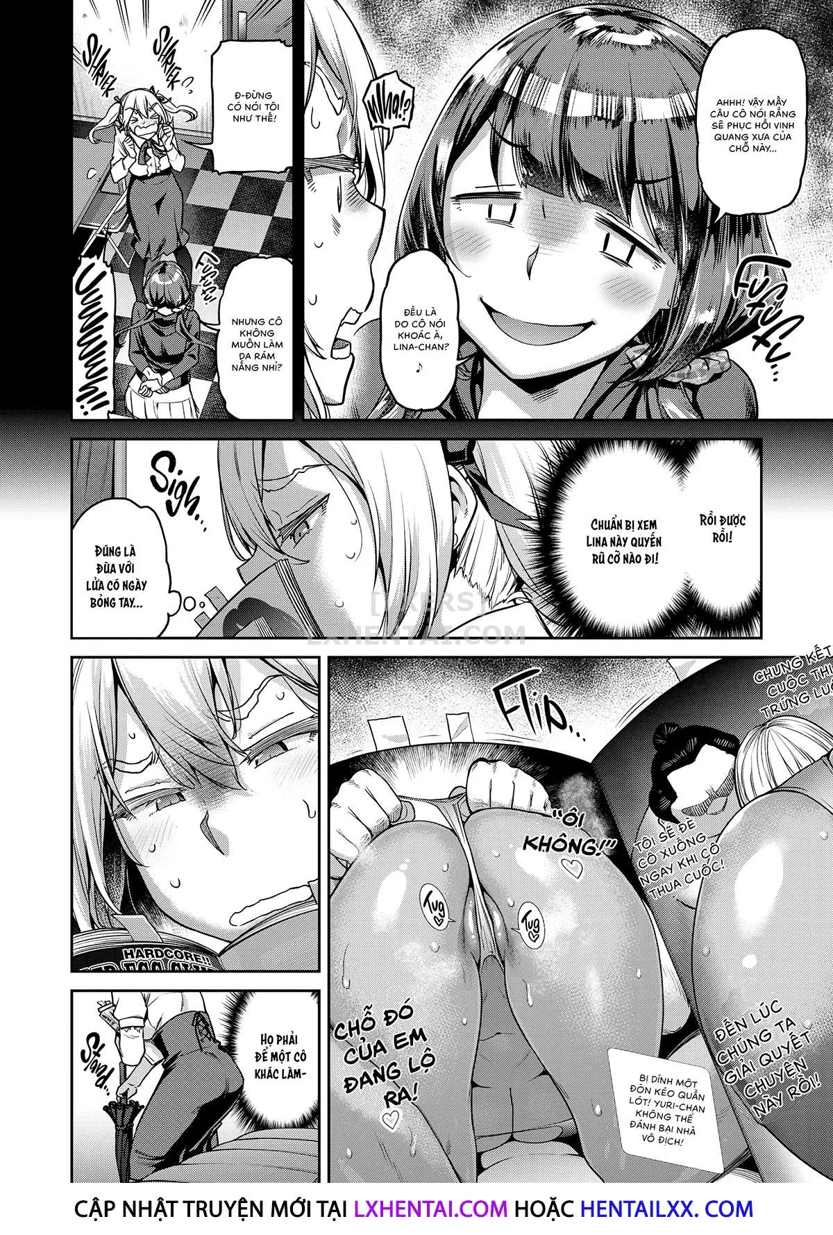 HentaiVN.net - Ảnh 5 - Holesome Gals!!! [Aco Goes Nuts!; Lina-sama Also Goes Nuts!; Bronze Skin Drives Me Nuts!; Muuko-chan's Nutty Day!!!; Going Nuts Over Paradise-za!!!; Chasing After Him; My Classmate is a Slutty Housekeeper!?; Take Me for a Casual Ride ♪] - Chap 3 - Bronze Skin Drives Me Nuts!
