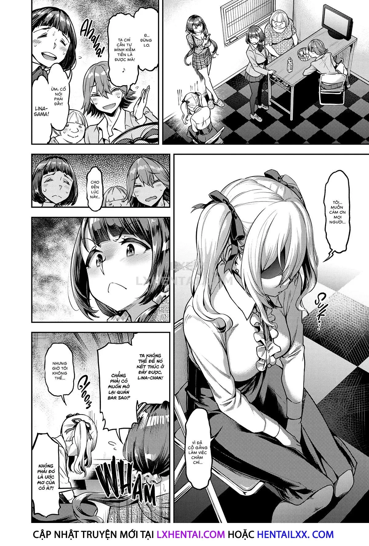 HentaiVN.net - Ảnh 3 - Holesome Gals!!! [Aco Goes Nuts!; Lina-sama Also Goes Nuts!; Bronze Skin Drives Me Nuts!; Muuko-chan's Nutty Day!!!; Going Nuts Over Paradise-za!!!; Chasing After Him; My Classmate is a Slutty Housekeeper!?; Take Me for a Casual Ride ♪] - Chap 5 - Going Nuts Over Paradise-za!!!