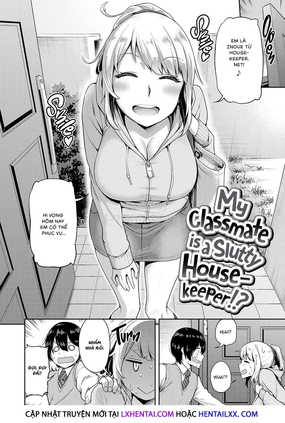 HentaiVN.net - Ảnh 3 - Holesome Gals!!! [Aco Goes Nuts!; Lina-sama Also Goes Nuts!; Bronze Skin Drives Me Nuts!; Muuko-chan's Nutty Day!!!; Going Nuts Over Paradise-za!!!; Chasing After Him; My Classmate is a Slutty Housekeeper!?; Take Me for a Casual Ride ♪] - Chap 7 - My Classmate is a Slutty Housekeeper!?