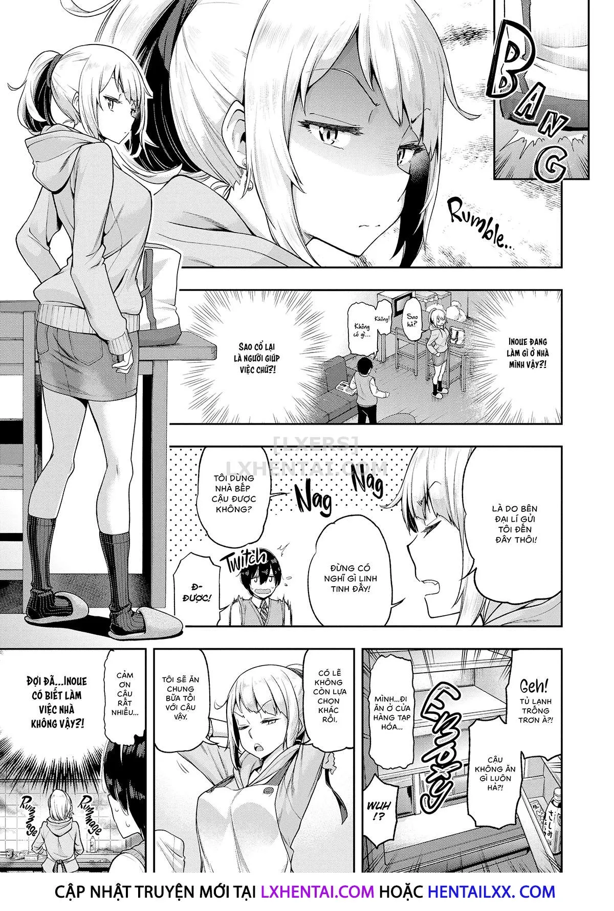 HentaiVN.net - Ảnh 4 - Holesome Gals!!! [Aco Goes Nuts!; Lina-sama Also Goes Nuts!; Bronze Skin Drives Me Nuts!; Muuko-chan's Nutty Day!!!; Going Nuts Over Paradise-za!!!; Chasing After Him; My Classmate is a Slutty Housekeeper!?; Take Me for a Casual Ride ♪] - Chap 7 - My Classmate is a Slutty Housekeeper!?