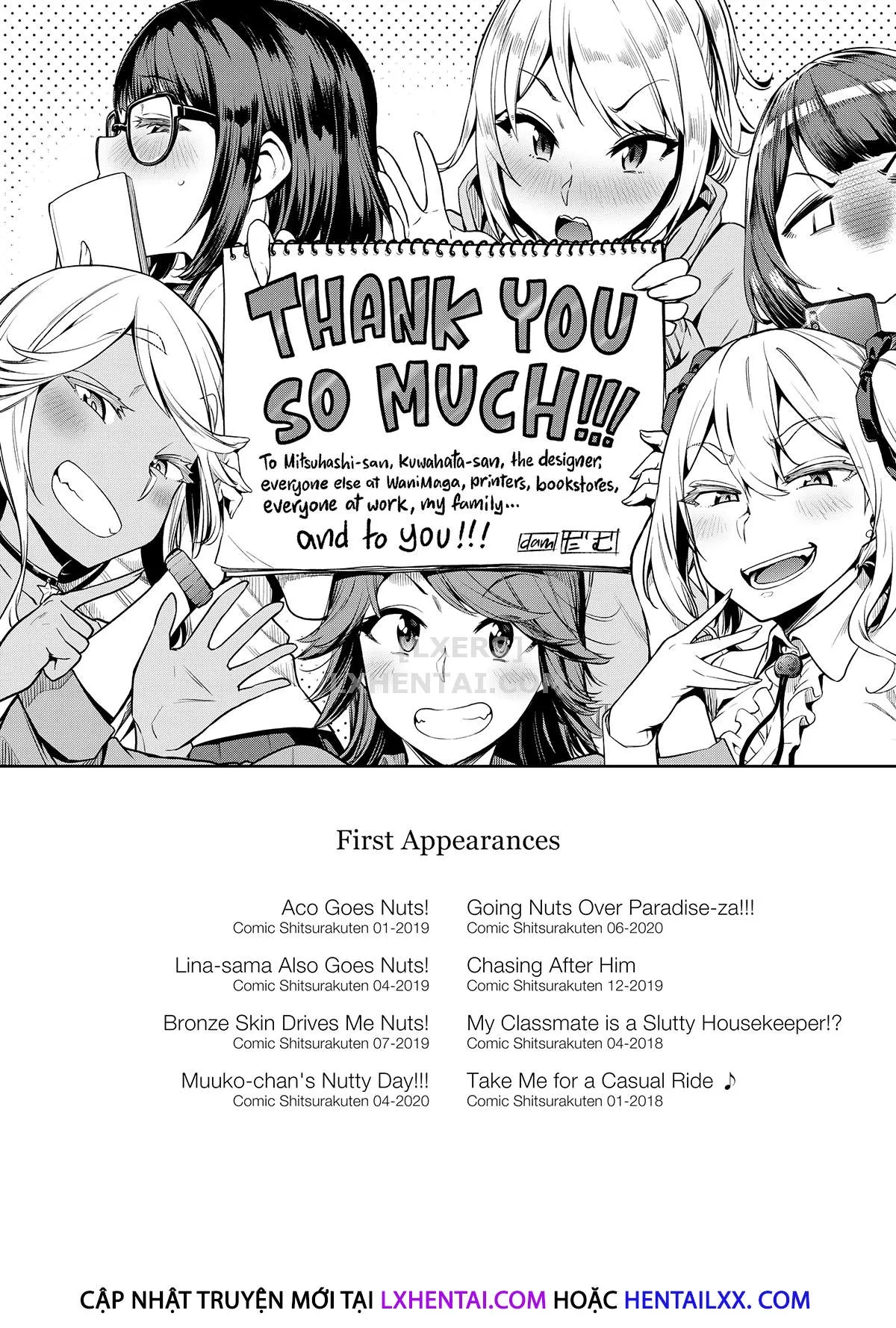 HentaiVN.net - Ảnh 19 - Holesome Gals!!! [Aco Goes Nuts!; Lina-sama Also Goes Nuts!; Bronze Skin Drives Me Nuts!; Muuko-chan's Nutty Day!!!; Going Nuts Over Paradise-za!!!; Chasing After Him; My Classmate is a Slutty Housekeeper!?; Take Me for a Casual Ride ♪] - Chap 8 - Take Me for a Casual Ride ♪