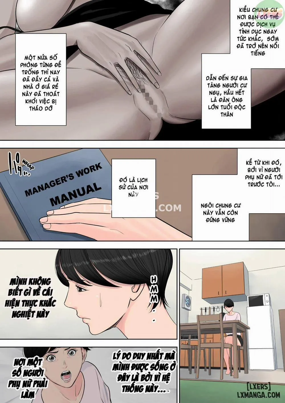 HentaiVN.net - Ảnh 32 - Tsubakigaoka Danchi no Kanrinin - Chương 1