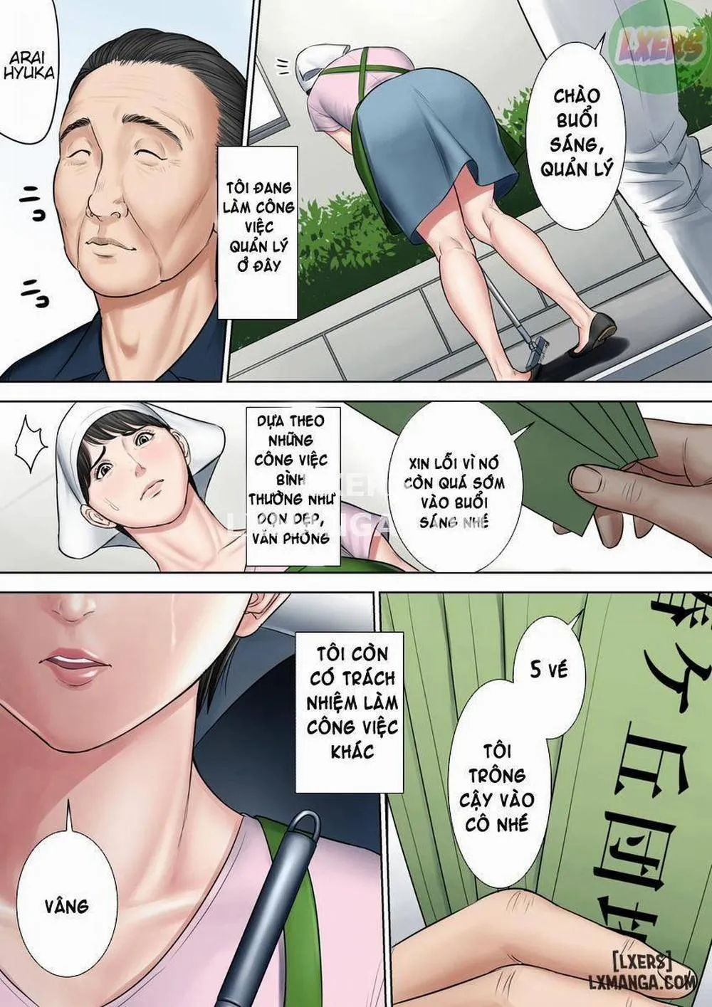 HentaiVN.net - Ảnh 3 - Tsubakigaoka Danchi no Kanrinin - Chương 2 END