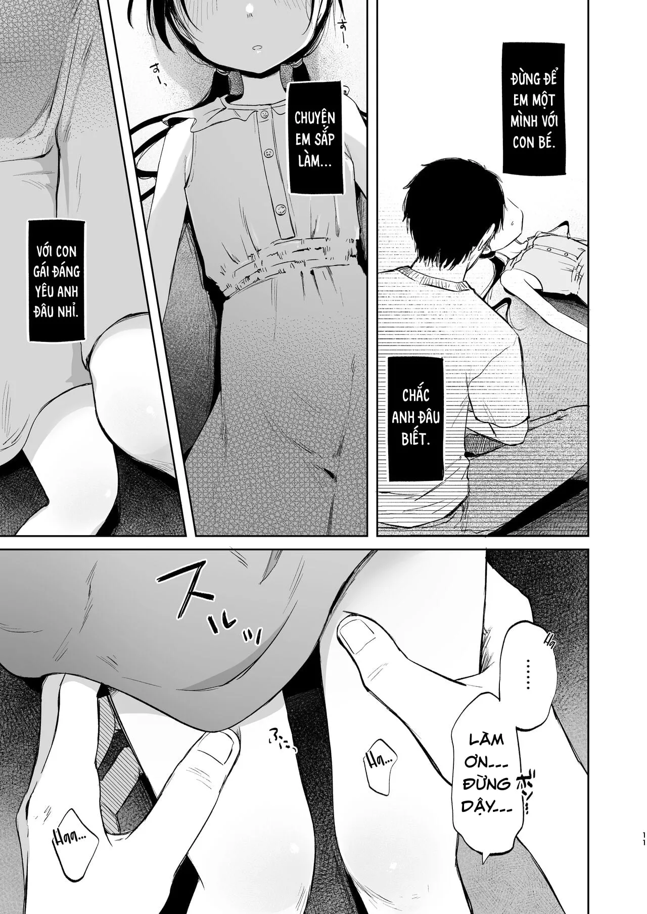 HentaiVN.net - Ảnh 11 - Mùa hè – Lần đầu của Rinko với Oji-san - Oneshot