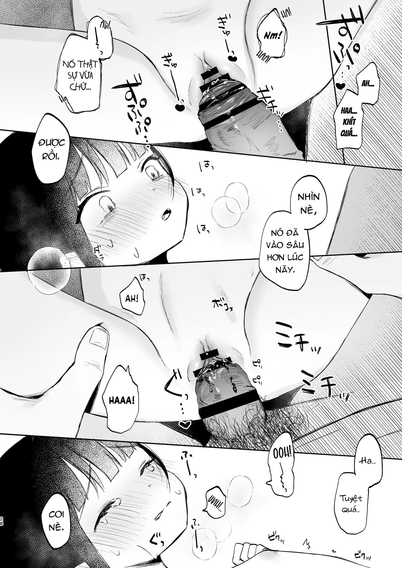 HentaiVN.net - Ảnh 28 - Mùa hè – Lần đầu của Rinko với Oji-san - Oneshot