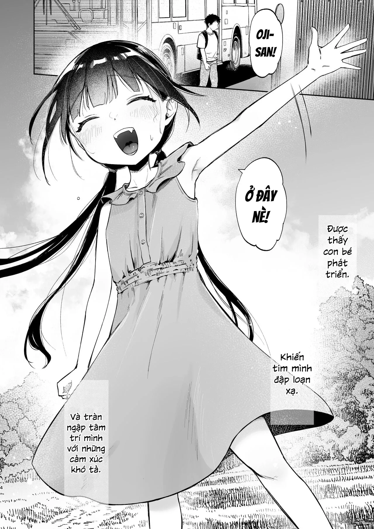 HentaiVN.net - Ảnh 4 - Mùa hè – Lần đầu của Rinko với Oji-san - Oneshot