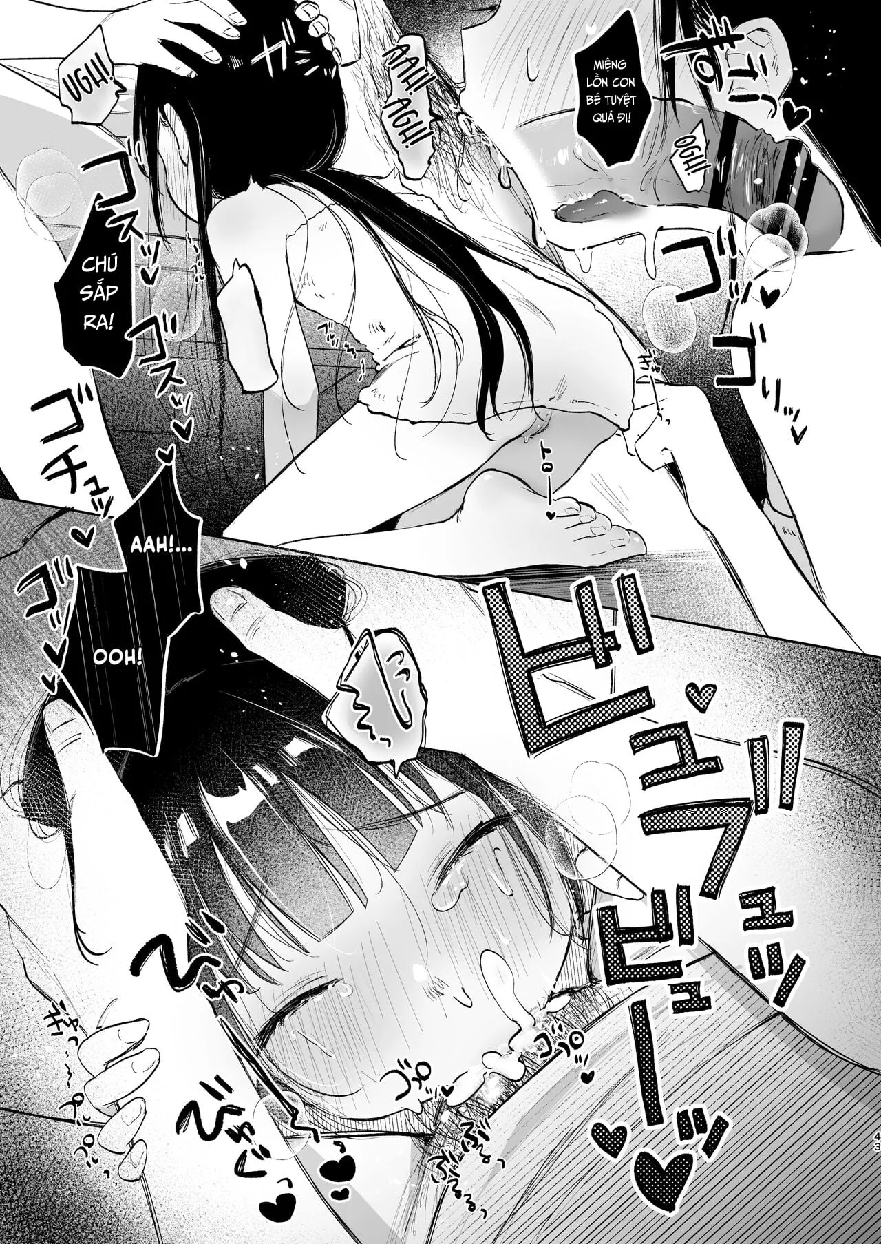 HentaiVN.net - Ảnh 43 - Mùa hè – Lần đầu của Rinko với Oji-san - Oneshot