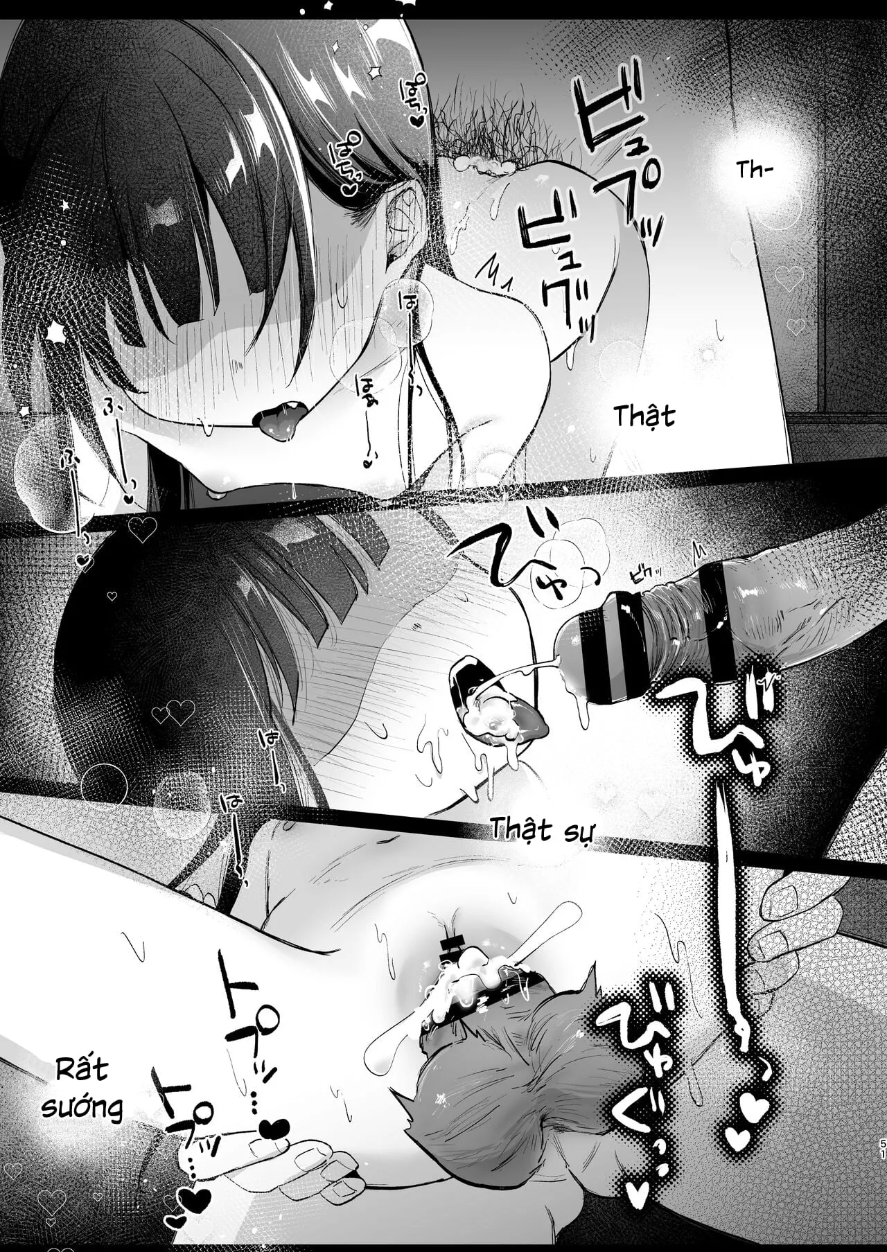 HentaiVN.net - Ảnh 51 - Mùa hè – Lần đầu của Rinko với Oji-san - Oneshot