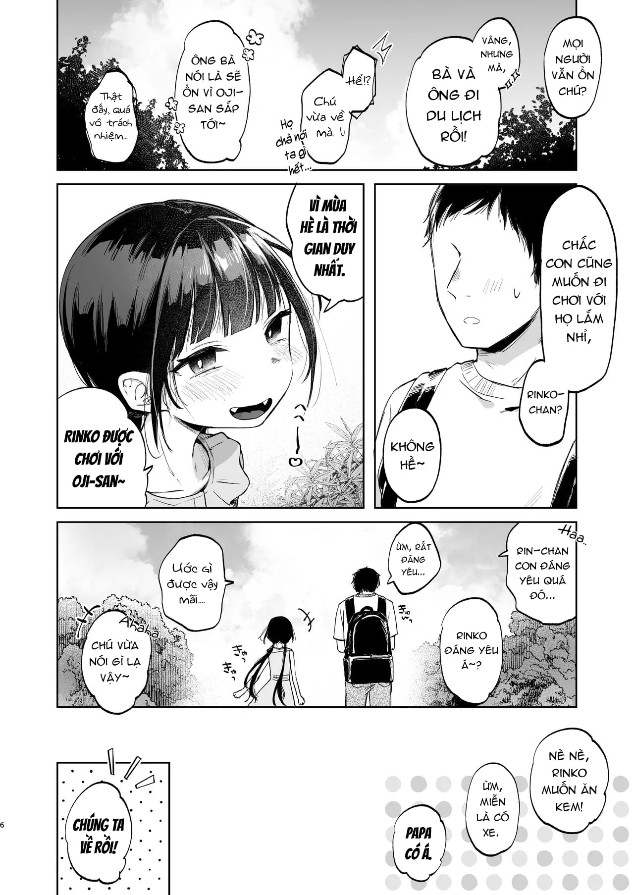 HentaiVN.net - Ảnh 6 - Mùa hè – Lần đầu của Rinko với Oji-san - Oneshot