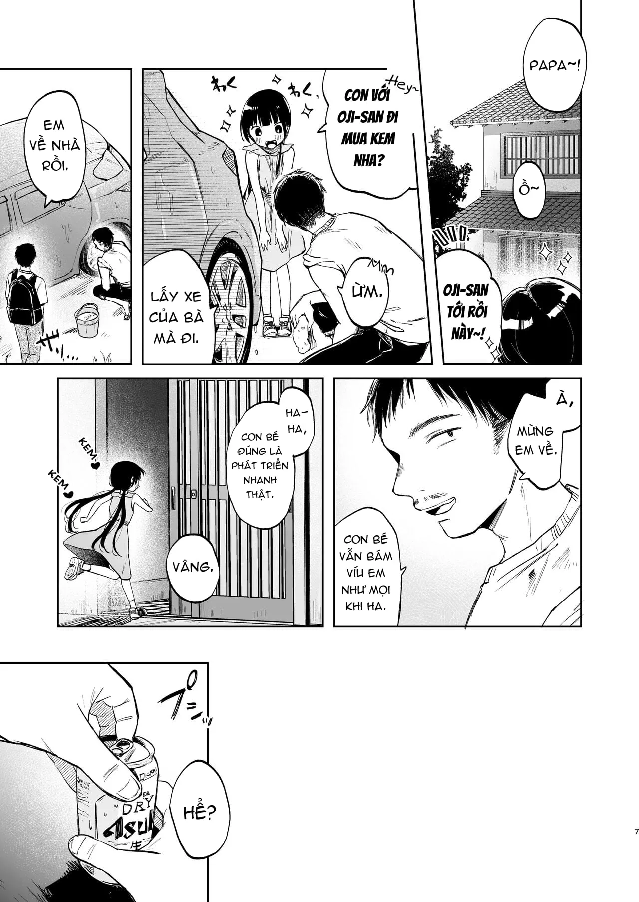 HentaiVN.net - Ảnh 7 - Mùa hè – Lần đầu của Rinko với Oji-san - Oneshot