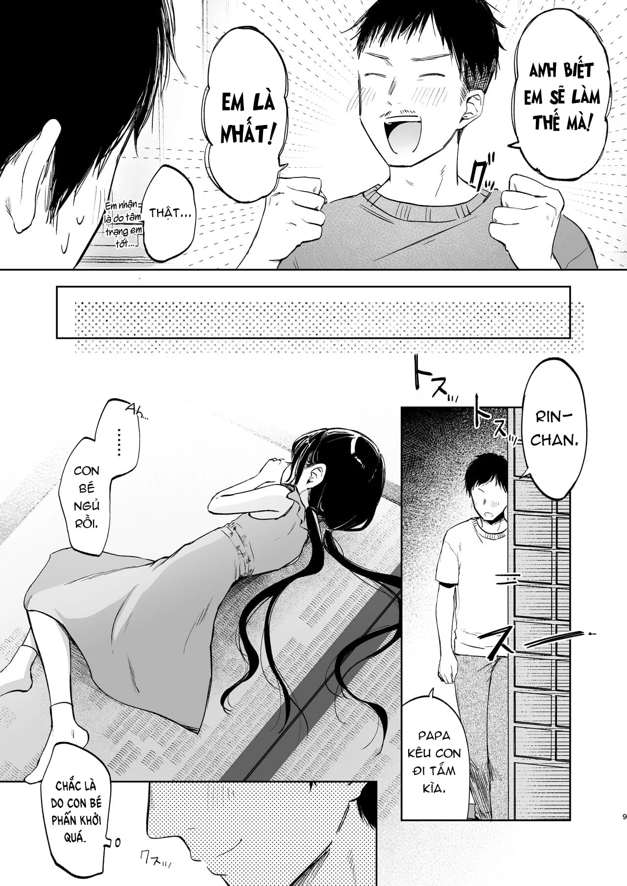 HentaiVN.net - Ảnh 9 - Mùa hè – Lần đầu của Rinko với Oji-san - Oneshot