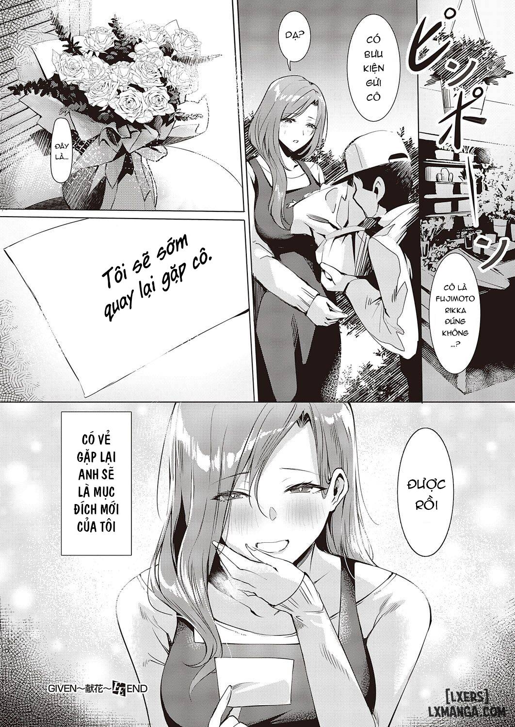 HentaiVN.net - Ảnh 30 - Love That Drenches The Lonesome Petals - Oneshot
