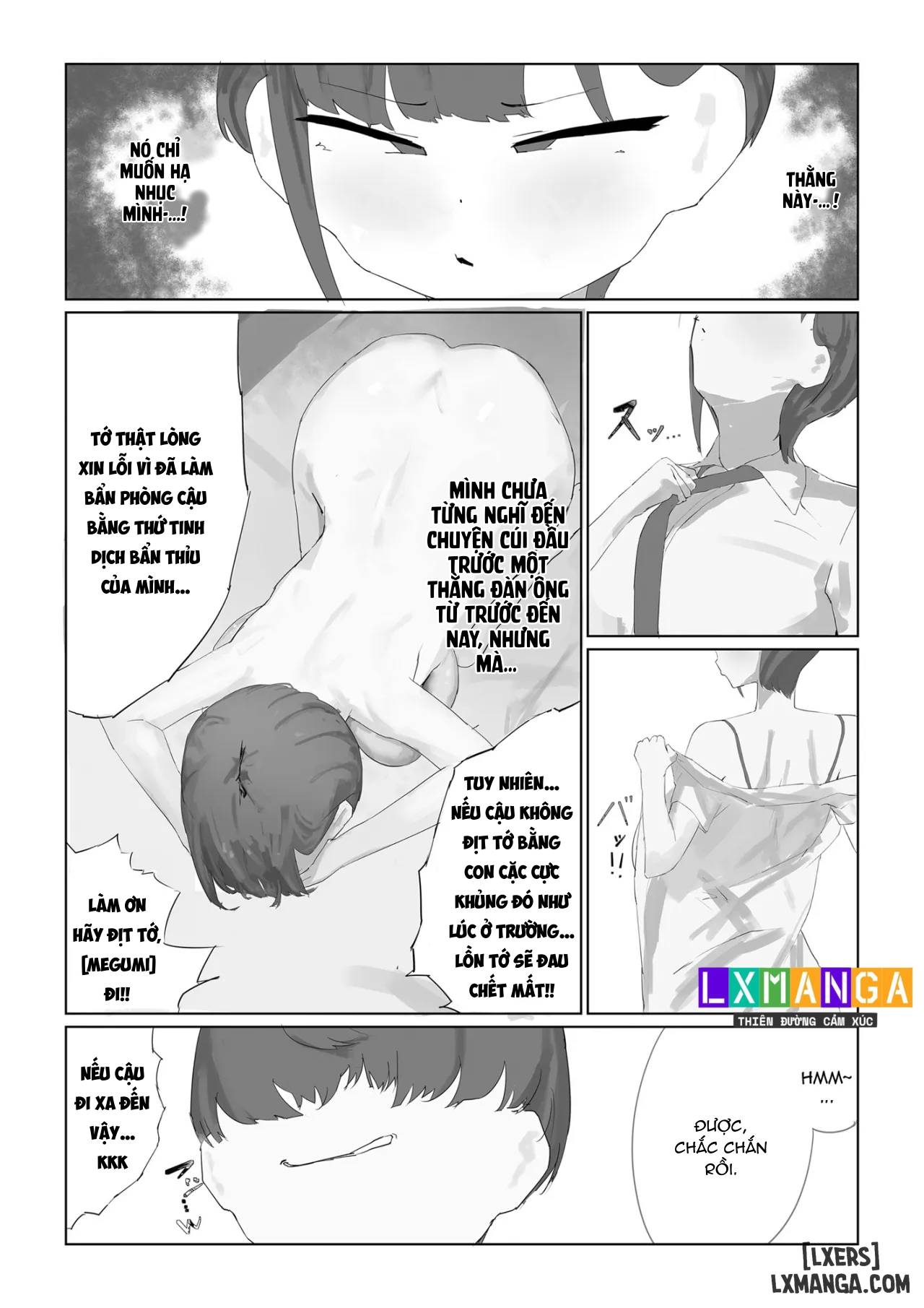 HentaiVN.net - Ảnh 11 - Chibi InCha no Dekachin de Iinari ni - Oneshot