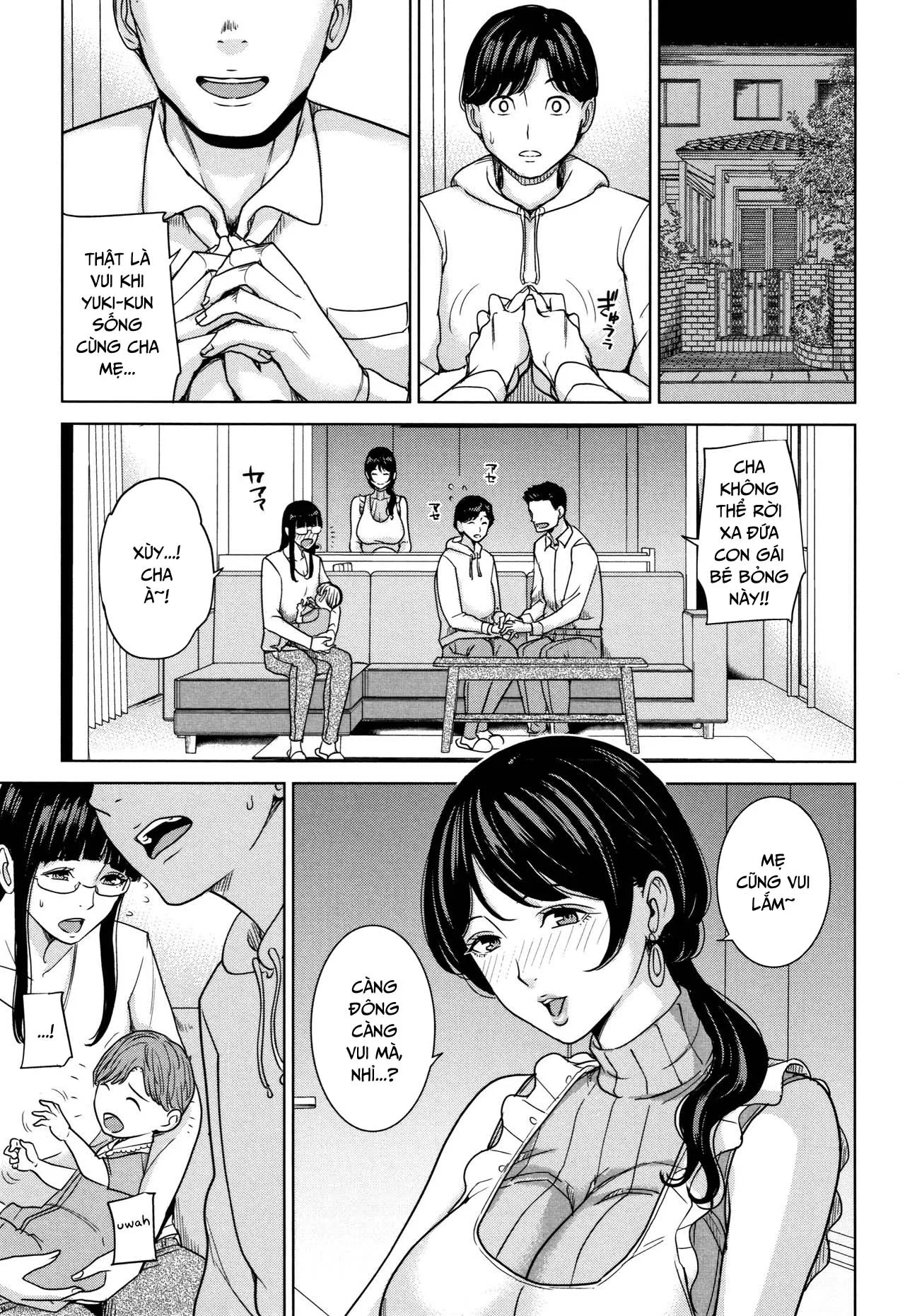 HentaiVN.net - Ảnh 10 - Kanojo no Mama to Deaikei de [Kanojo No Mama To Deaikei De...] - Chap 3