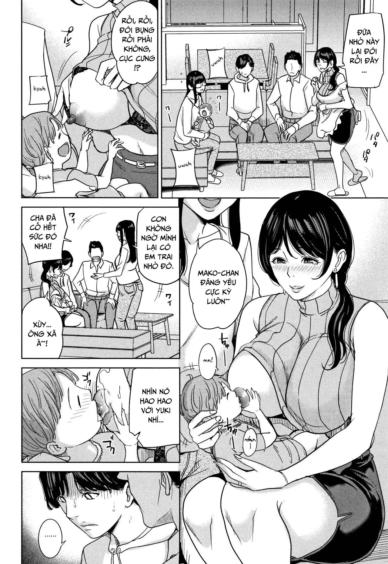 HentaiVN.net - Ảnh 11 - Kanojo no Mama to Deaikei de [Kanojo No Mama To Deaikei De...] - Chap 3