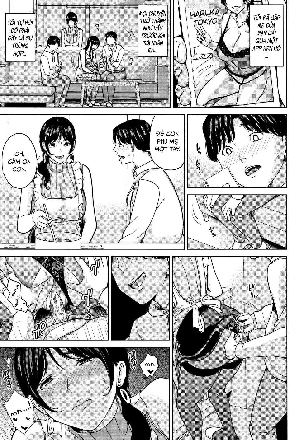 HentaiVN.net - Ảnh 28 - Kanojo no Mama to Deaikei de [Kanojo No Mama To Deaikei De...] - Chap 3