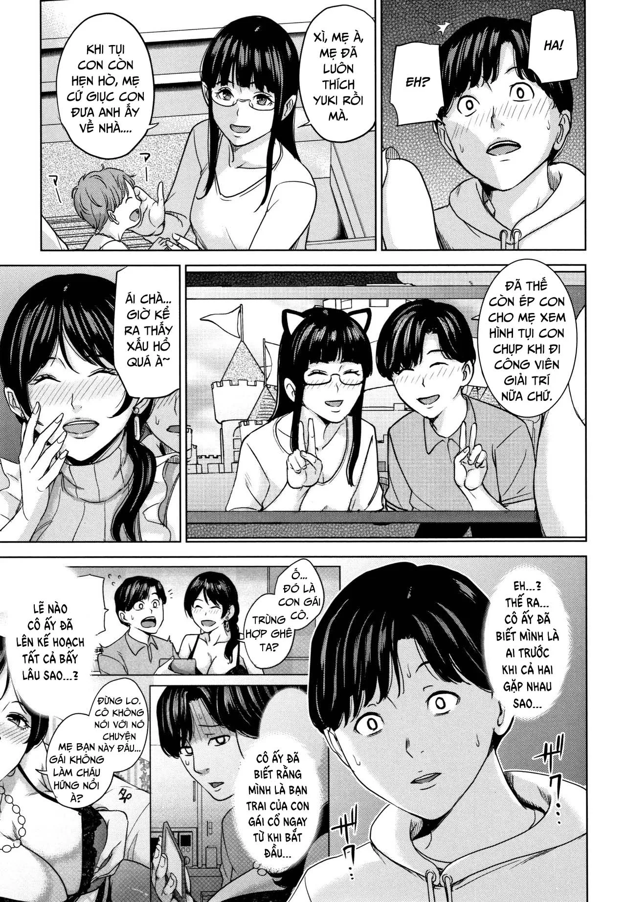 HentaiVN.net - Ảnh 30 - Kanojo no Mama to Deaikei de [Kanojo No Mama To Deaikei De...] - Chap 3