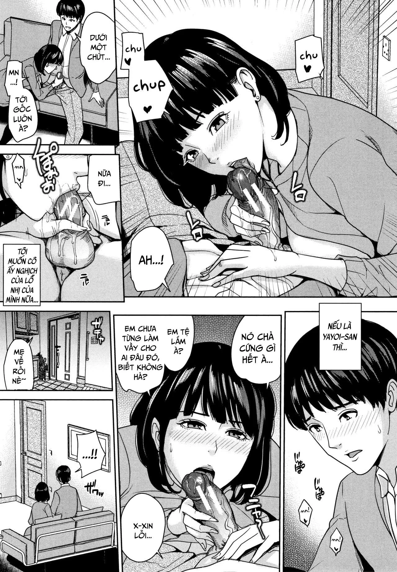 HentaiVN.net - Ảnh 10 - Kanojo no Mama to Deaikei de [Kanojo No Mama To Deaikei De...] - Chap 4