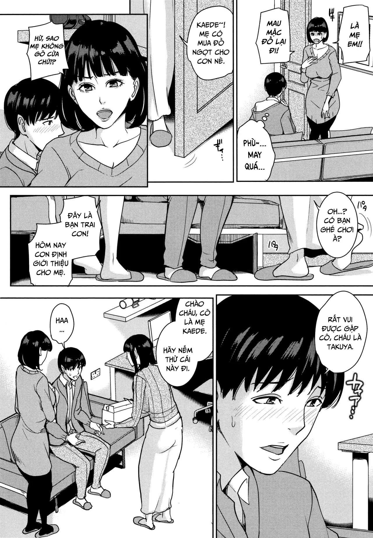 HentaiVN.net - Ảnh 11 - Kanojo no Mama to Deaikei de [Kanojo No Mama To Deaikei De...] - Chap 4