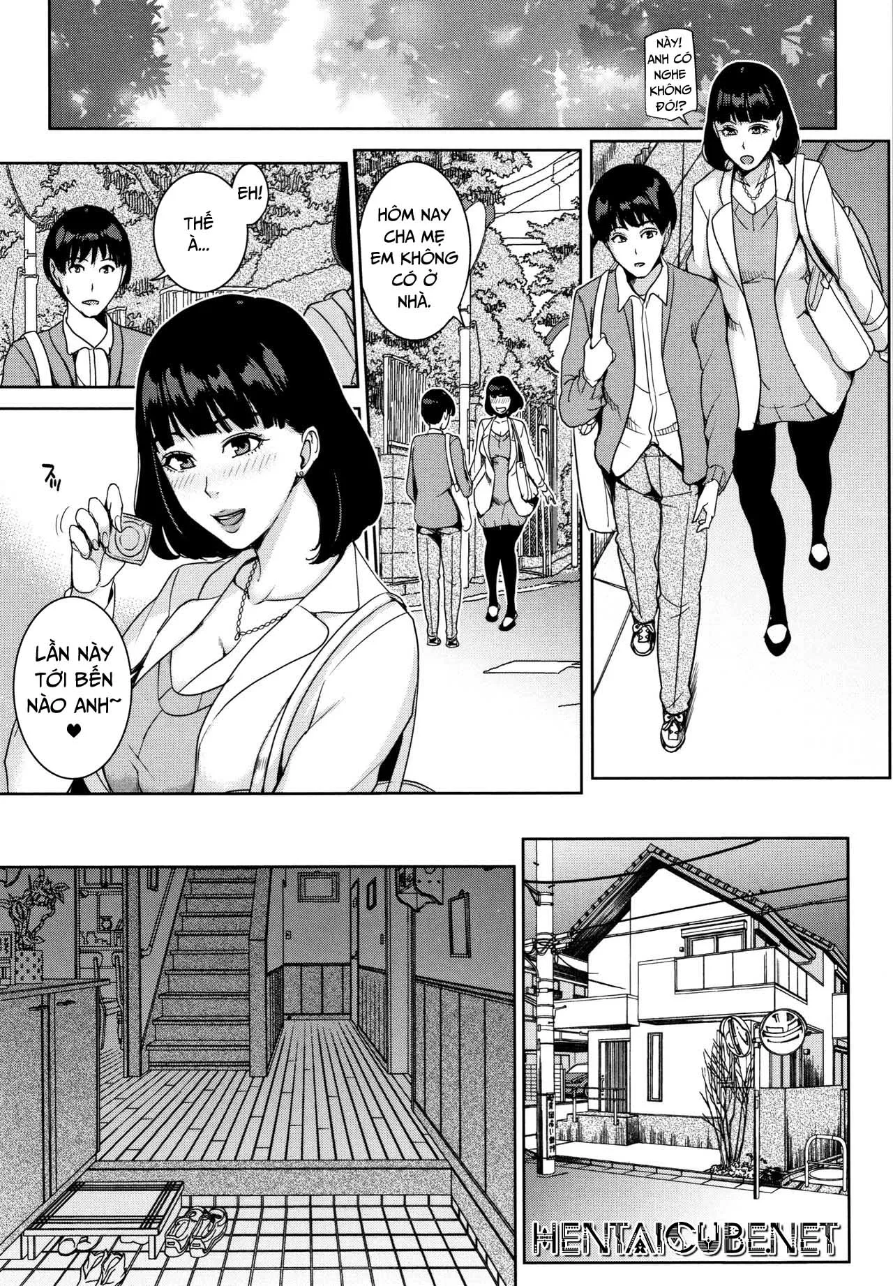 HentaiVN.net - Ảnh 8 - Kanojo no Mama to Deaikei de [Kanojo No Mama To Deaikei De...] - Chap 4