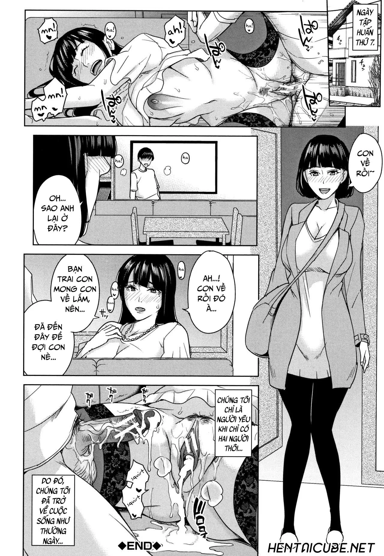 HentaiVN.net - Ảnh 31 - Kanojo no Mama to Deaikei de [Kanojo No Mama To Deaikei De...] - Chap 5