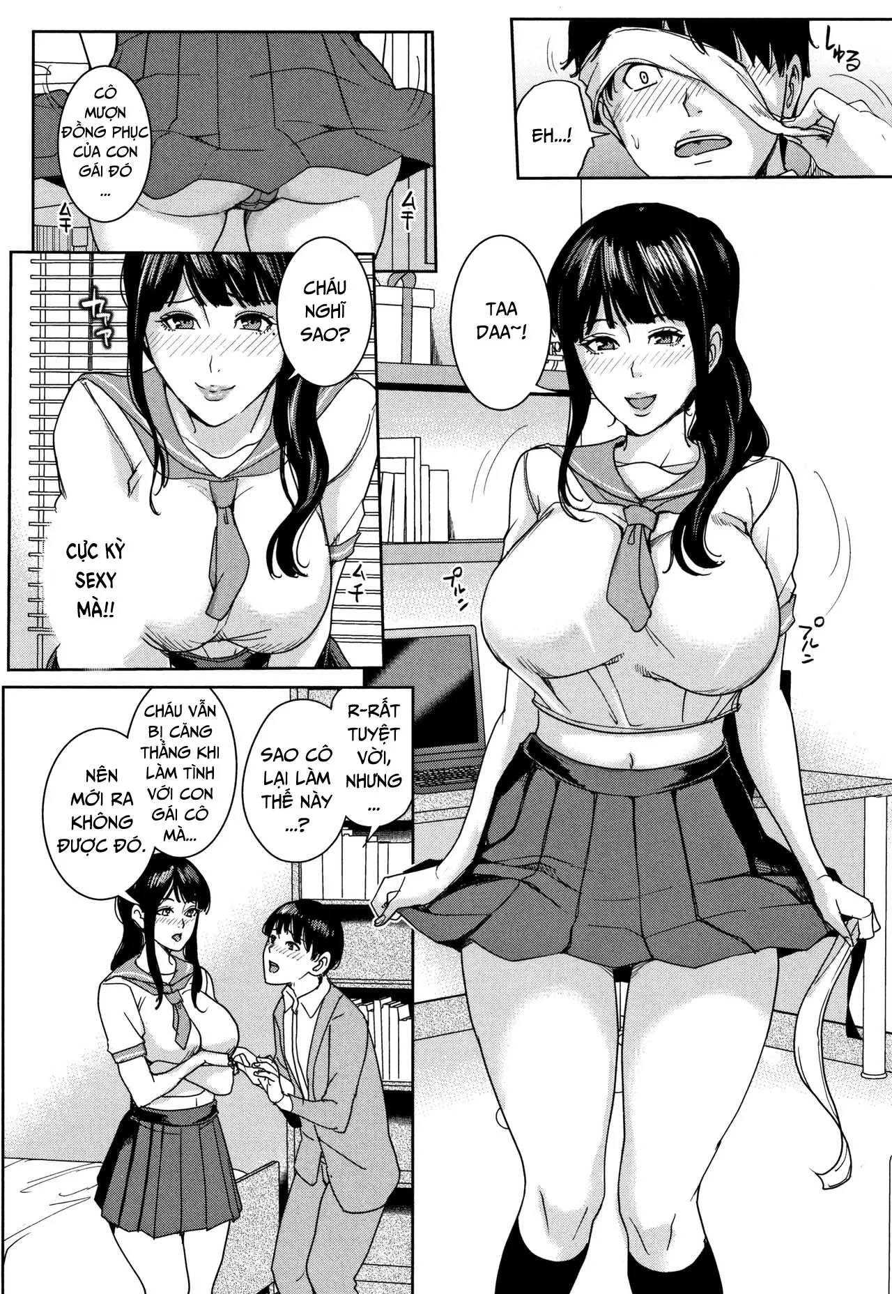 HentaiVN.net - Ảnh 9 - Kanojo no Mama to Deaikei de [Kanojo No Mama To Deaikei De...] - Chap 5