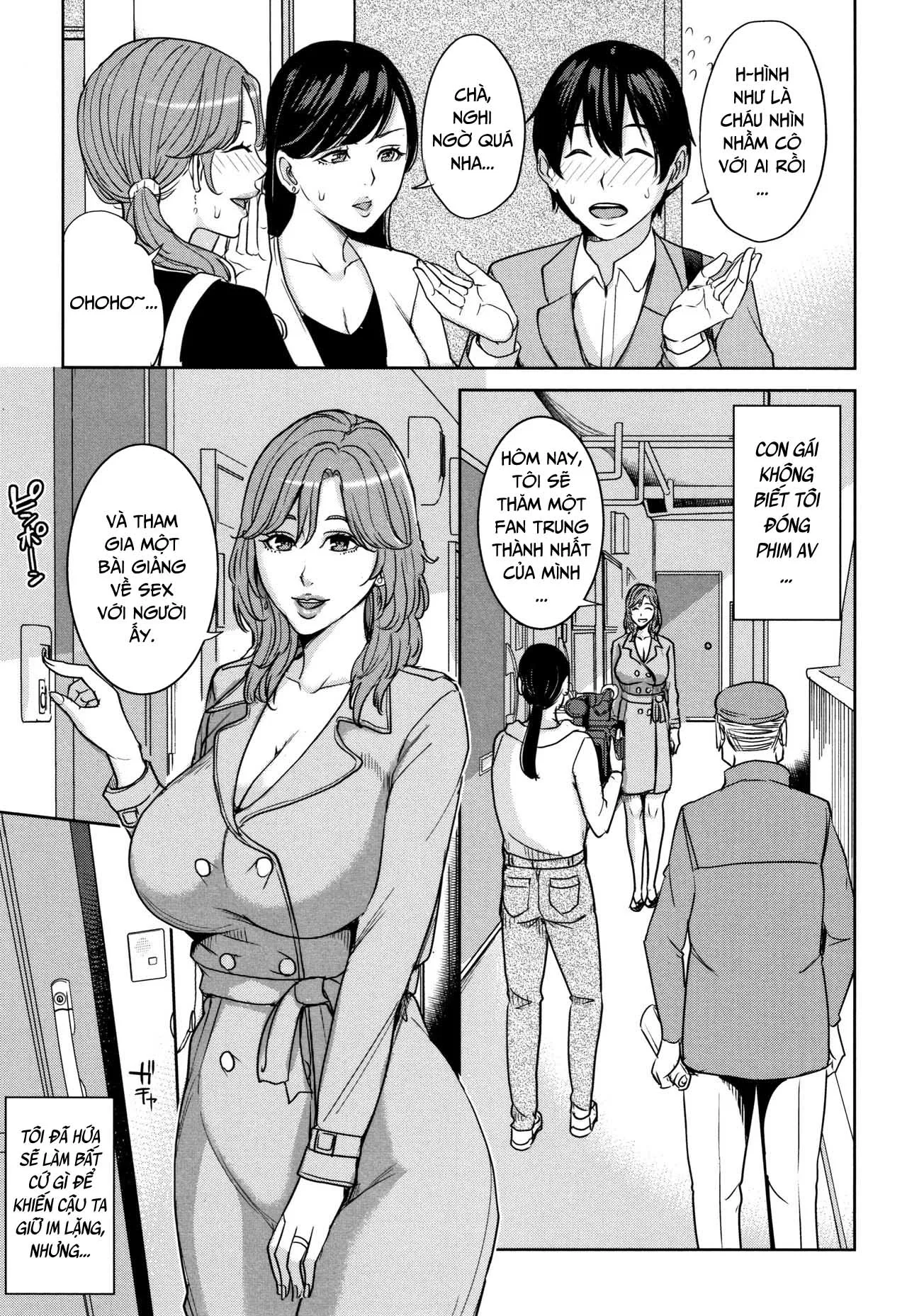 HentaiVN.net - Ảnh 10 - Kanojo no Mama to Deaikei de [Kanojo No Mama To Deaikei De...] - Chap 6