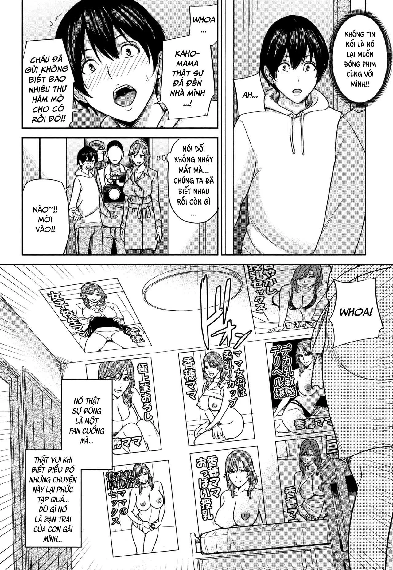 HentaiVN.net - Ảnh 11 - Kanojo no Mama to Deaikei de [Kanojo No Mama To Deaikei De...] - Chap 6