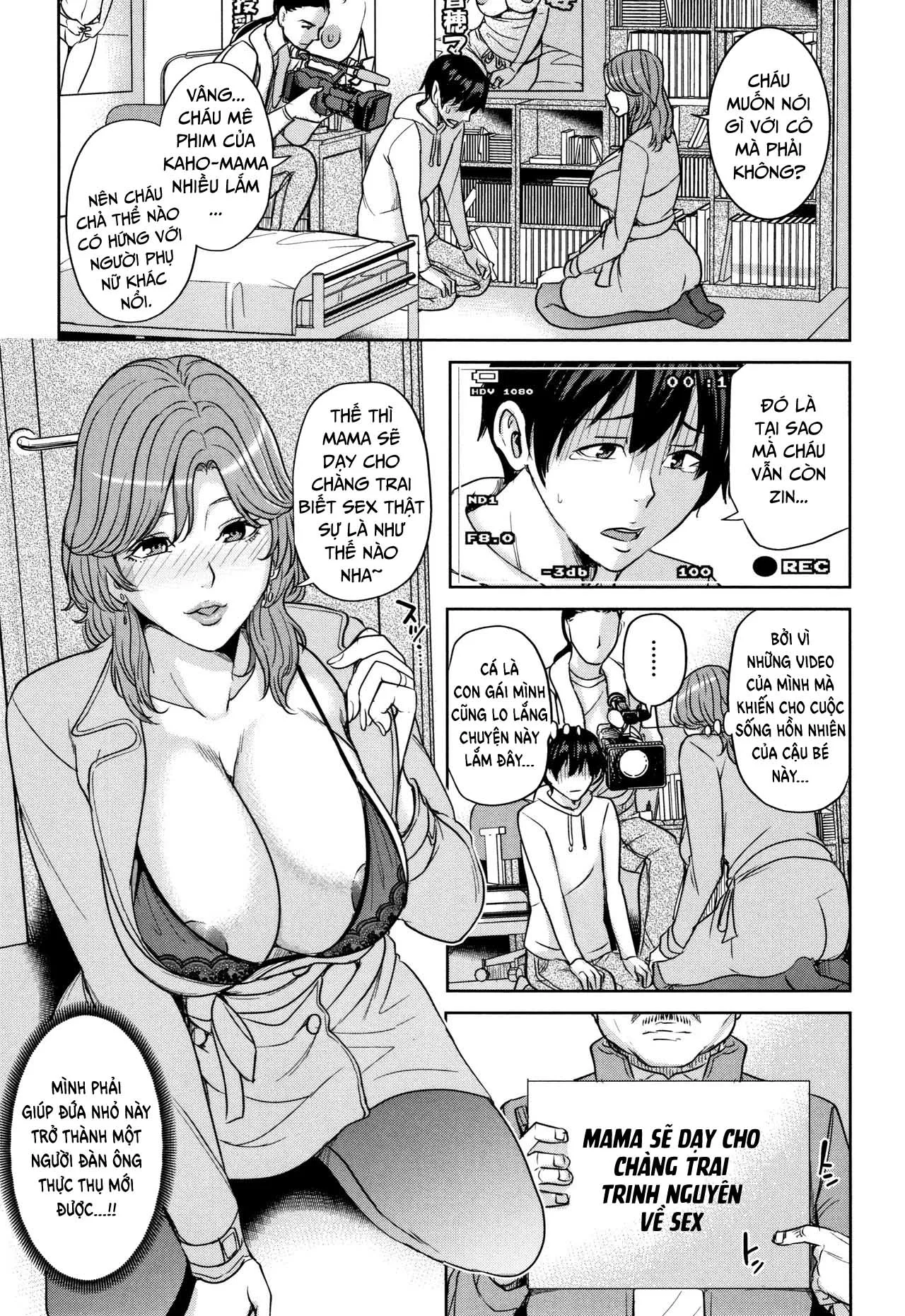 HentaiVN.net - Ảnh 12 - Kanojo no Mama to Deaikei de [Kanojo No Mama To Deaikei De...] - Chap 6