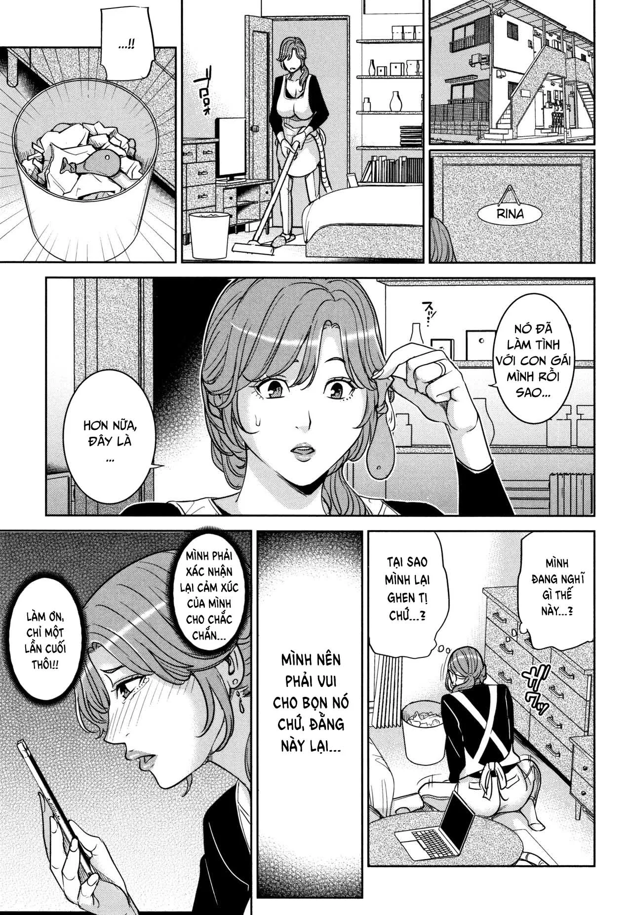 HentaiVN.net - Ảnh 24 - Kanojo no Mama to Deaikei de [Kanojo No Mama To Deaikei De...] - Chap 6