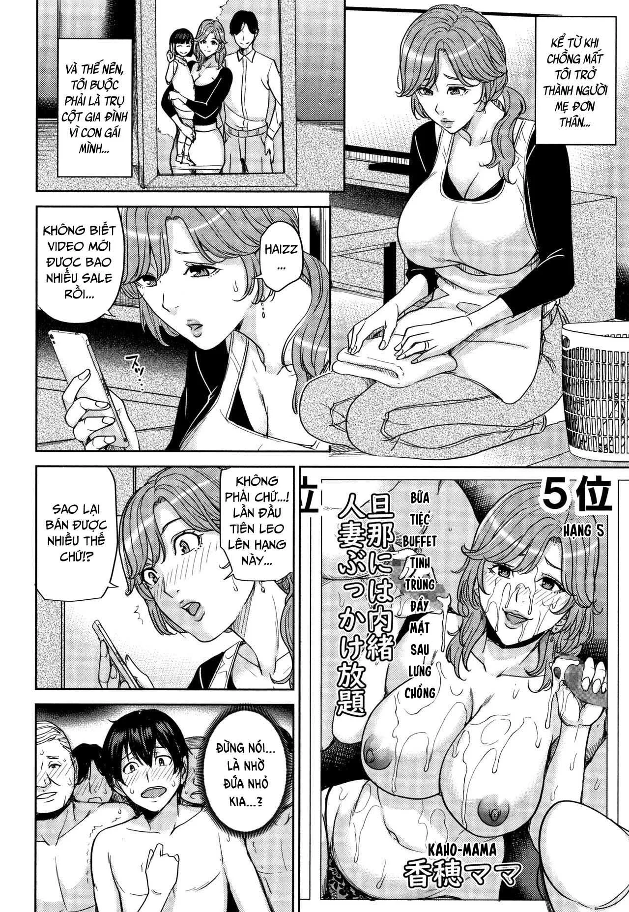 HentaiVN.net - Ảnh 7 - Kanojo no Mama to Deaikei de [Kanojo No Mama To Deaikei De...] - Chap 6