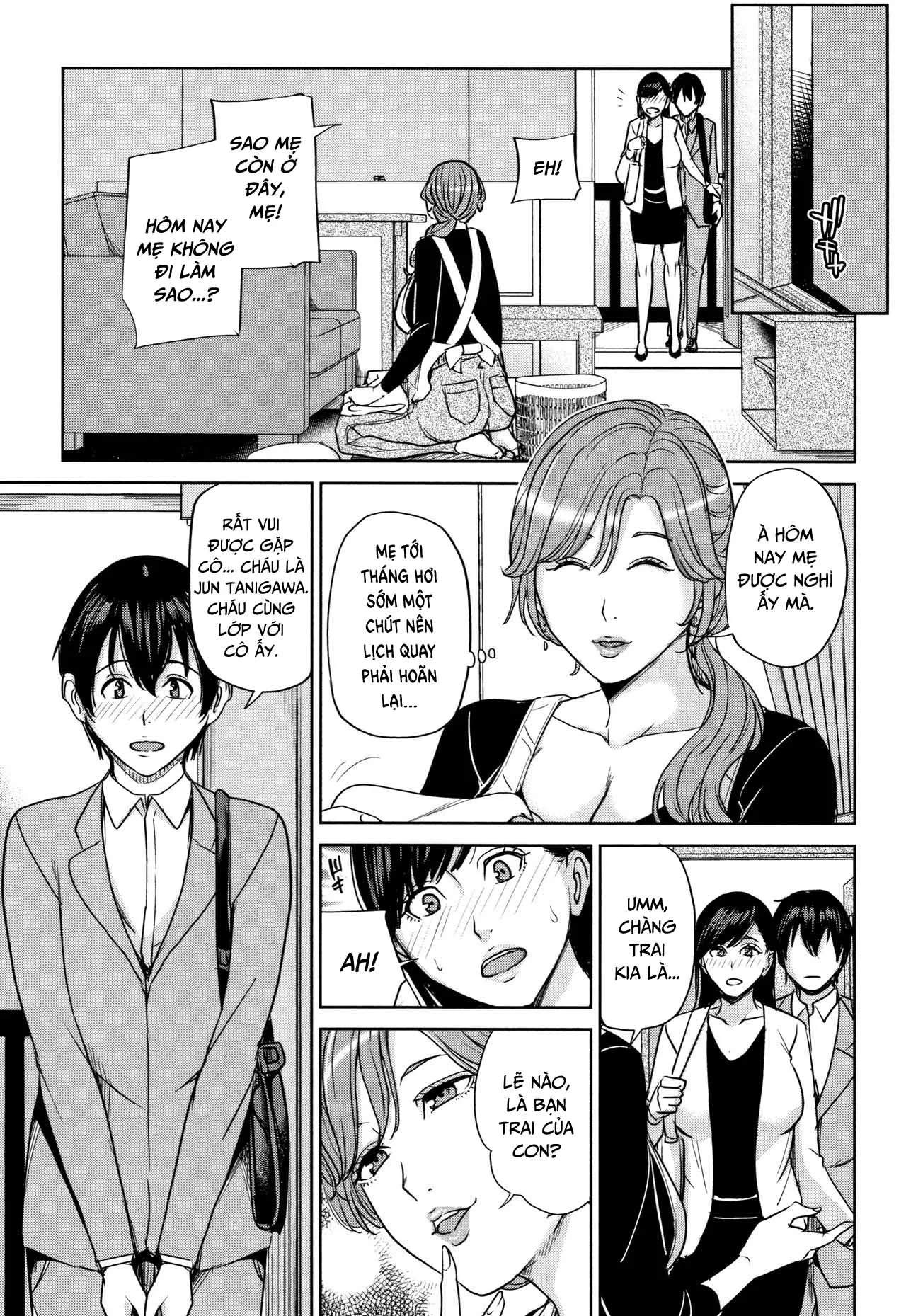 HentaiVN.net - Ảnh 8 - Kanojo no Mama to Deaikei de [Kanojo No Mama To Deaikei De...] - Chap 6