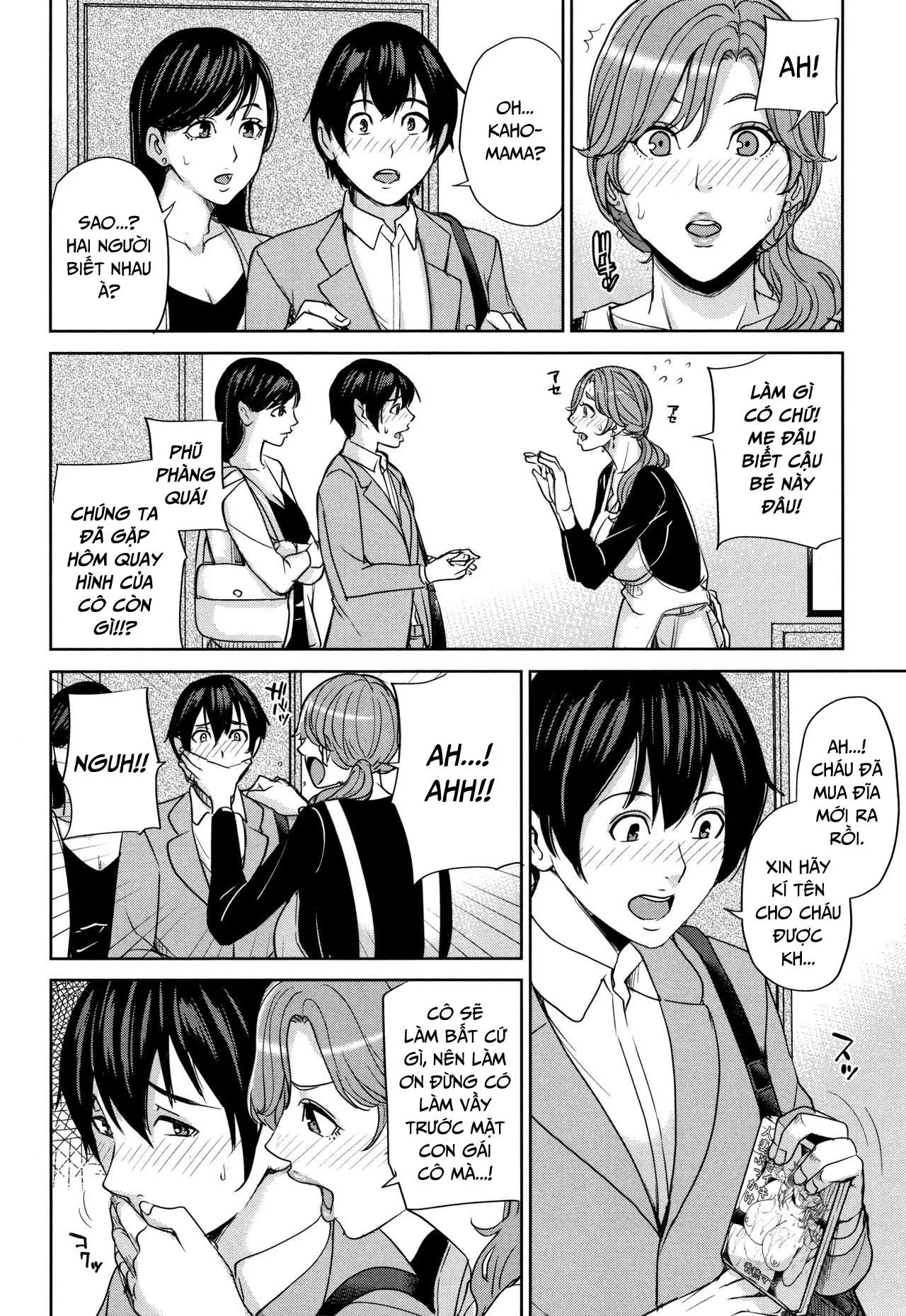 HentaiVN.net - Ảnh 9 - Kanojo no Mama to Deaikei de [Kanojo No Mama To Deaikei De...] - Chap 6