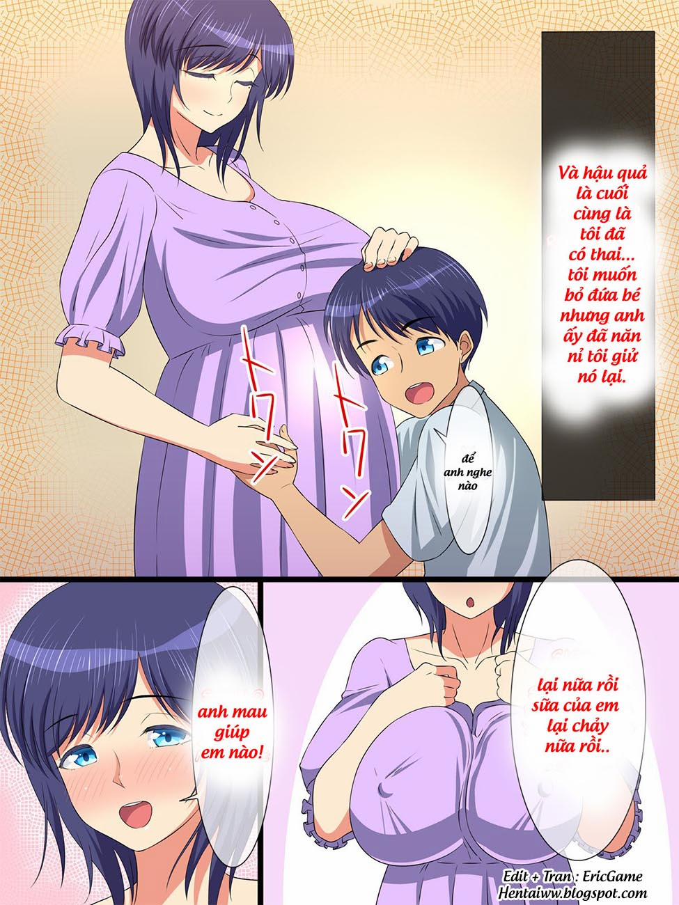 HentaiVN.net - Ảnh 30 - Hahabote! Dougan Kyonyuu Okaasan Ga Musuko Ni Haramasarete Shiawase Ni Naru Hanashi [Hahabote-Dougan-Kyonyuu-Okaasan-Ga-Musuko-BAHASA] - Oneshot