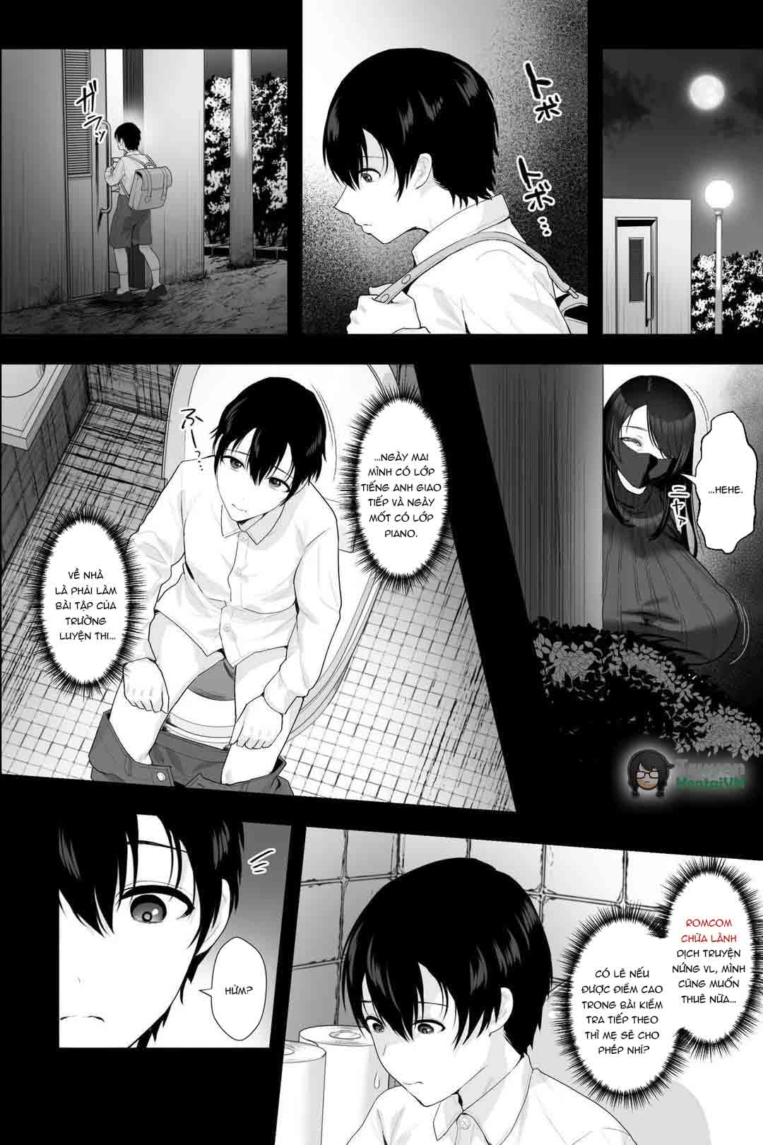 HentaiVN.net - Ảnh 4 - Stalker Oba-san to Onapetto no Boku ~Inran Nekura Kyo Onna Manko ni Shiboritorareru Hibi~ - Oneshot