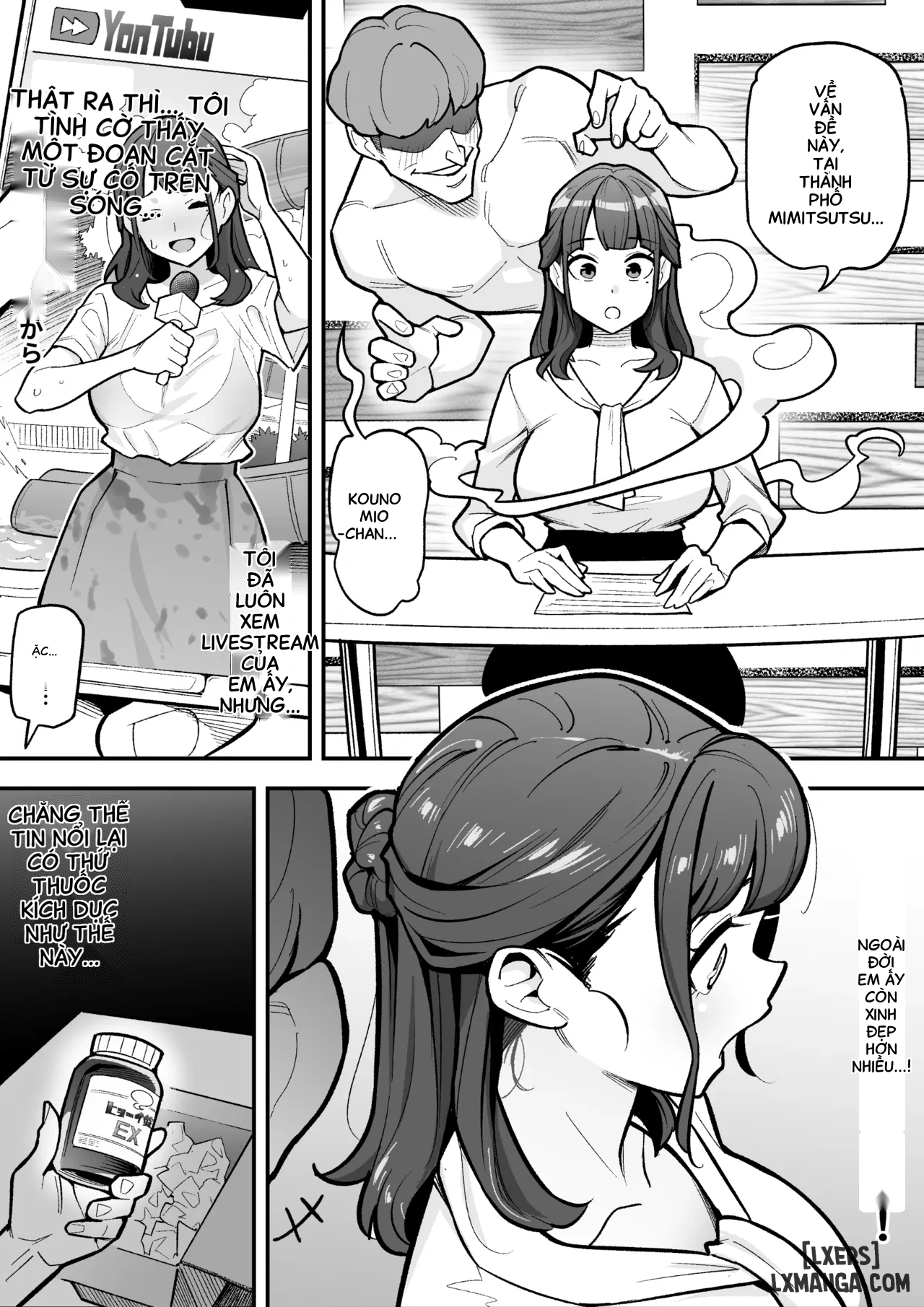 HentaiVN.net - Ảnh 3 - I took Over that TV Announcer - One shot